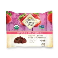 Fructe uscate capsuni bio, 20g, Sunny Fruit