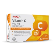 Dr. Max Vitamin C 500 mg, 30 comprimate masticabile