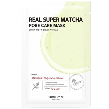 Marca servetel pentru pori cu extract de matcha, 20g, Some By Mi