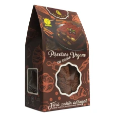 Piscoturi vegane cu cacao, 130g, Ambrozia
