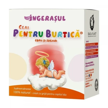 Ceai Ingeras Burtica, 50grame, Dacia Plant