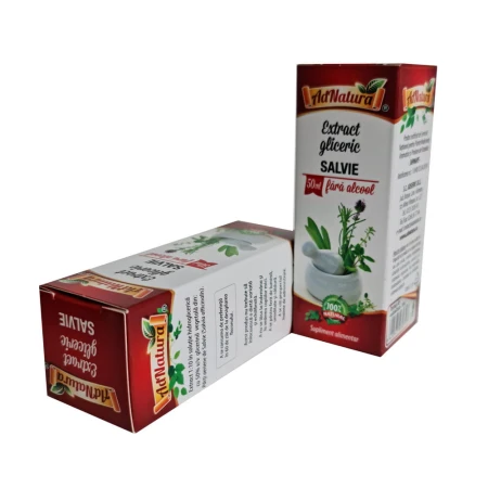 Extract gliceric de salvie, 50ml, AdNatura