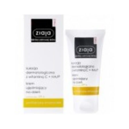 Crema de Fata, Ziaja Med, Intareste si Reinnoieste Fibrele de Colagen, cu Vitamina C + HA/P, SPF 6, 50ml