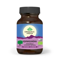 Ashwagandha Antistres Natural, 60 capsule, Organic India