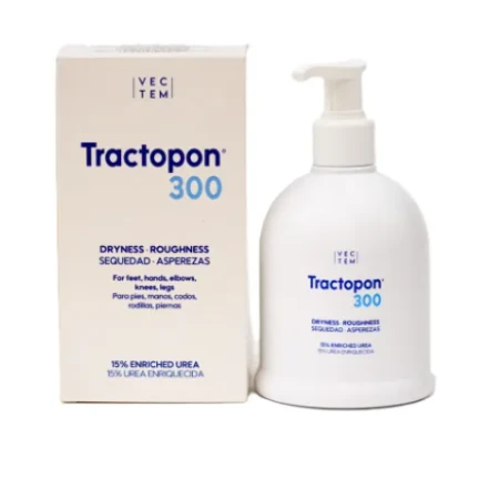 Crema hidratanta Tractopon dermoactiva cu uree 15%, 300ml, Vectem