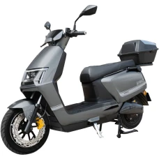 Samus Scuter electric Samus Modena-25-12T2000-72V23-Gray, 1200W, maxima de 25 km/h si autonomie de pana la 85 km, acumulator 72V23AH, tip baterie Plumb Acid, Gri