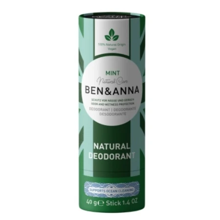 Deodorant stick Mint Bio, 40g, Ben&Anna