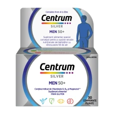 Centrum Silver 50+ pentru barbati, 30 comprimate, Haleon