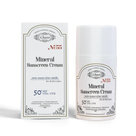 Crema minerala cu protectie solara SPF 50, 50ml, Rosece