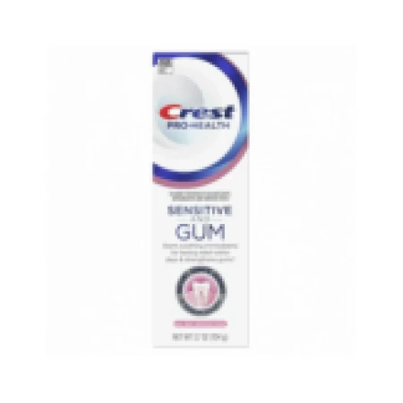 Pasta de Dinti, Crest, 3D White, Sensitive and Gum, Reduce Sensibilitatea Smaltului, 104gr