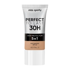 Fond de ten Perfect To Last 30H 25 Neutral, 22ml, Miss Sporty