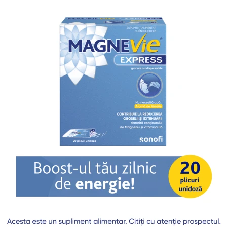 Magnevie Express, 20 plicuri, Sanofi
