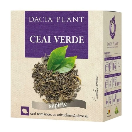 Ceai Verde, 50grame, Dacia Plant