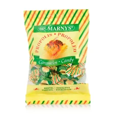 Bomboane cu propolis, miere, mentol si eucalipt, 60g, Marnys