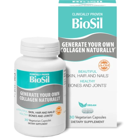 BioSil, 30 capsule vegetale, Bio Minerals
