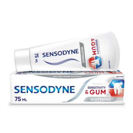 Pasta de dinti Sensitivity & Gum Whitening, 75ml, Sensodyne