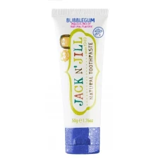 Pasta de dinti naturala pentru copii, aroma Bubblegum, 50g, Jack N Jill