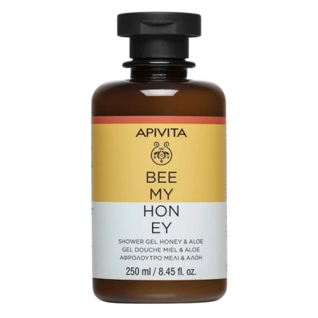 Apivita Gel de dus cu miere si aloe Bee My Honey, 250ml