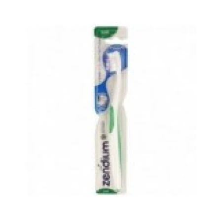 Periuta de Dinti, Zendium, Soft, Peri Moi si Subtiri, Curatare Delicata, pentru Gingii Sensibile, Verde