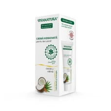 Crema de fata hidratanta pentru ten uscat, 75ml, Leonard Radutz Formula, VivaNatura