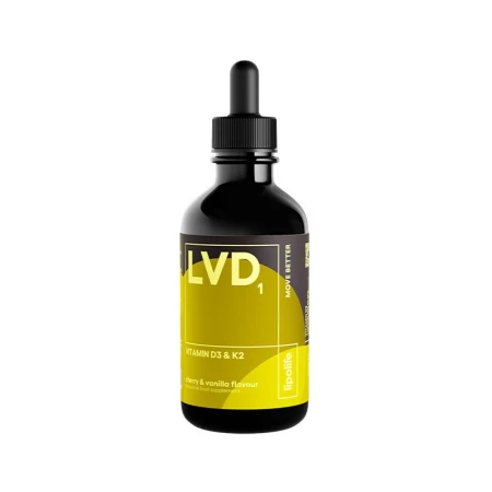 LVD1 Vitamina D3 si K2 lipozomala, 60ml, Lipolife