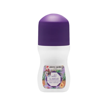 Deodorant roll-on pentru femei Wild Glamour, 50ml, Pierre Cardin
