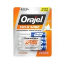 Set Fiole, Orajel, Cold Sore, Tratament Adjuvant in Tratamentul Durerii Cauzare de Herpes, 3.5ml, 6 buc