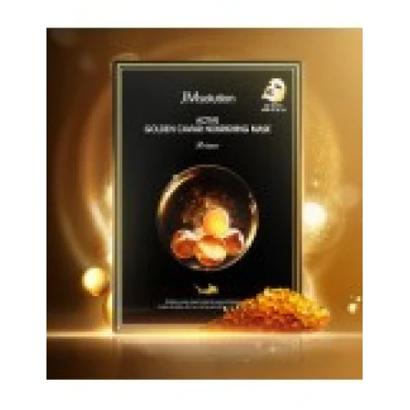 Masca Ingrijire Fata, JM Solution, Active Golden Caviar, Efect Nutritiv si Antirid, 30ml