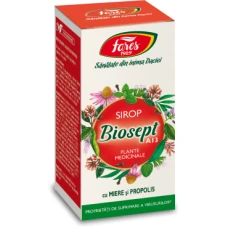 Sirop Biosept sirop A13 plante medicinale cu miere si propolis, 100ml, Fares