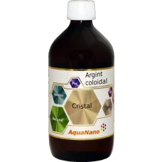Argint Coloidal Cristal (incolor) Aquanano, 480ml, Aghoras