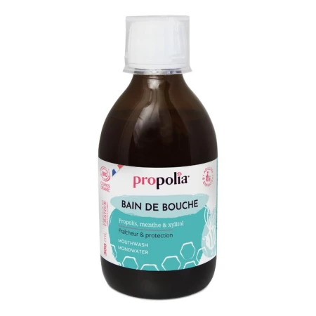 Apa de gura cu propolis, menta si xylitol ecologica 300ml Propolia