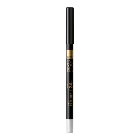 Creion gel pentru contur ochi Power Stay 24h Silver Shimmer, 1.2g, Avon