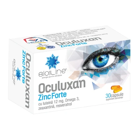 Oculuxan Zinc Forte, 30 capsule, BioSunLine