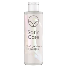 Gel de curatare 2 in 1 pentru zona intima Venus Satin Care, 190ml, Gillette