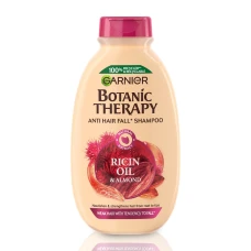 Sampon pentru par fragil cu tendinta de cadere Ricin Oil & Almond, 400ml, Botanic Therapy