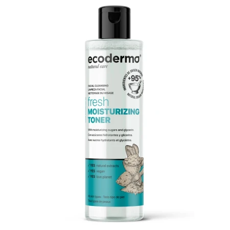 Lotiune tonica hidratanta, 200ml, Ecoderma