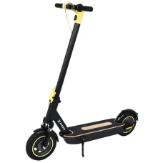 Trotineta electrica Xrider Xrider M10me, roti 10inch, motor 1000W, autonomie maxima 65km, viteza 35km/h, baterie 12Ah (Negru/Galben)
