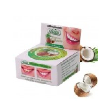 Set 2x Paste de Dinti, Rasyan, fara Fluor, Cuisoare si Cocos, Fabricata in Tailanda, 10gr si 25gr