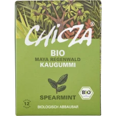 Guma de mestecat spearmint bio 12 lamele - 30g Chicza
