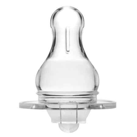 Set tetine silicon Advanced marime L 3-6 luni, 2 bucati, PUR