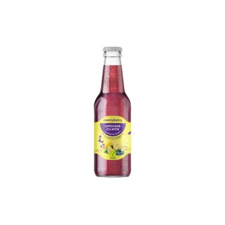 Limonada afine si sirop de agave, 200ml, MerryBerry