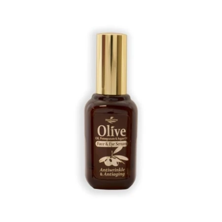 Ser antirid pentru fata si ochi cu ulei de argan, 30ml, Herbolive