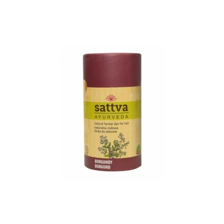 Vopsea de par Roscat Burgundy 150gr, Sattva Ayurveda