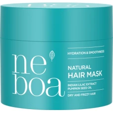 Masca naturala hidratanta pentru par Hydration & Smoothness, 300ml, Neboa