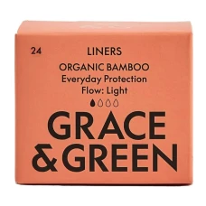 Panty liners din bambus organic (24 buc), Grace and Green