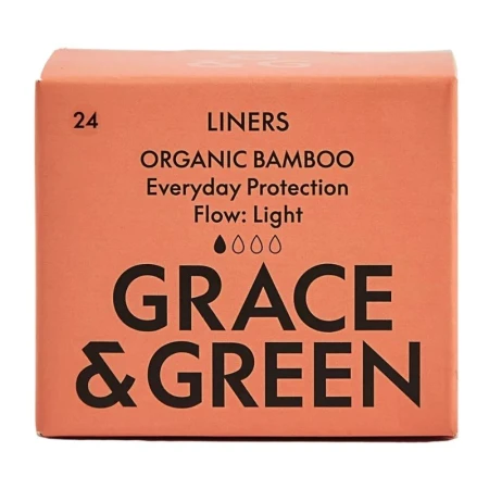 Panty liners din bambus organic (24 buc), Grace and Green