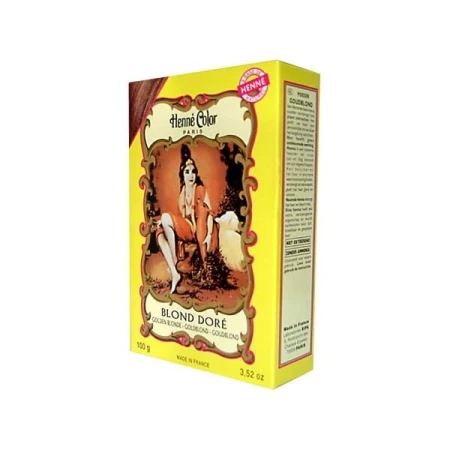 Hena blond auriu,blond dore,pulbere,100 grame