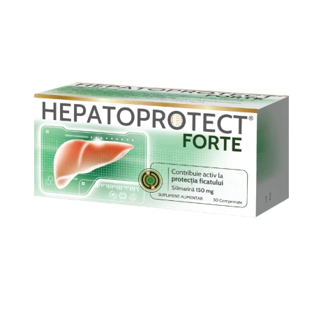 Hepatoprotect Forte, 50 comprimate, Biofarm