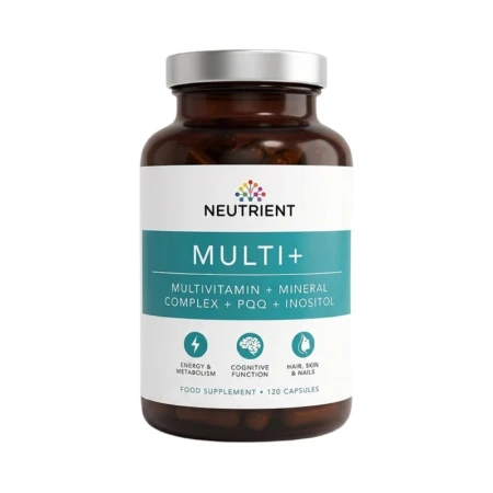 Multi+ Multivitamine, Minerale si PQQ. (120 capsule), Neutrient