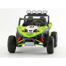 UTV electric pentru copii, Kinderauto Arrow Dune-Buggy, 300W, 24V, 2 locuri, echipare premium, verde
